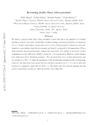 Revisiting Double Dirac Delta Potential
