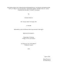 Investigating the Variations in Depositional Facies by Investigating the Accuracy of the Neural Network Model Within the St