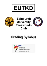 WT Grading Syllabus