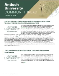 Antioch University COMMON THREAD