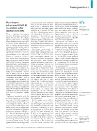 Heterologous Prime-Boost COVID-19 Vaccination: Initial Reactogenicity Data