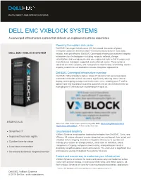 Dell Emc Vxblock Systems
