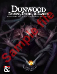 Demons, Druids, & Danger Demons, Druids