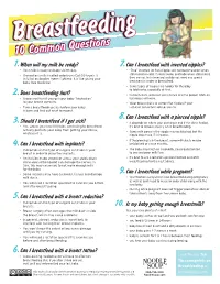 10 Common Questions 1