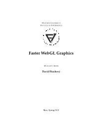 Faster Webgl Graphics