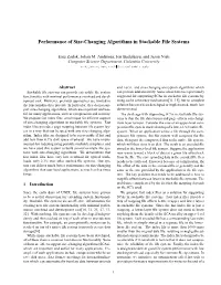 Performance of Size-Changing Algorithms in Stackable File Systems