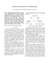 Padsteg: Introducing Inter-Protocol Steganography