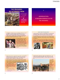 The Crusades: 1