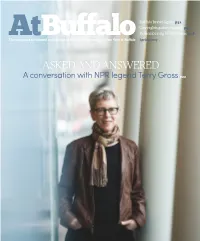 ASKED and ANSWERED a Conversation with NPR Legend Terry Gross P22 1 2 3
