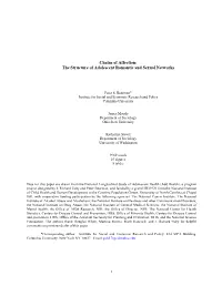 Chains of Affection: the Structure of Adolescent Romantic and Sexual Networks