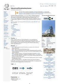 Educational Broadcasting System