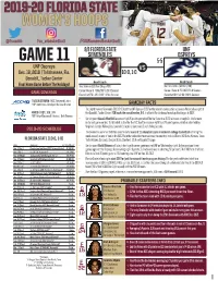 GAME 11 5-5 UNF Ospreys VS Dec