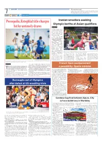 Persepolis, Esteghlal Title Charges Hit by Untimely Draws