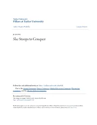 She Stoops to Conquer