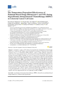 The Temperature-Dependent Effectiveness of Platinum-Based