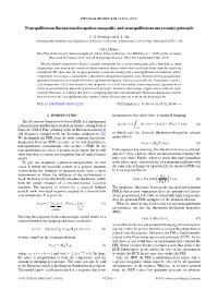 Nonequilibrium Fluctuation-Dissipation Inequality and Nonequilibrium