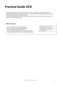 Practical Guide OCR