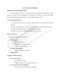 Software Engineering