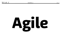 Vllg.Com INCUBATOR Agile