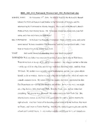 Townsend Transcript V02 Formatted.Doc SHERYL VOGT: It's November 17Th, 2006