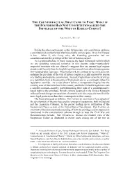 What If the Founders Had Not Constitutionalized the Privilege of the Writ of Habeas Corpus?