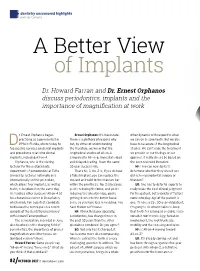 A Better View of Implants