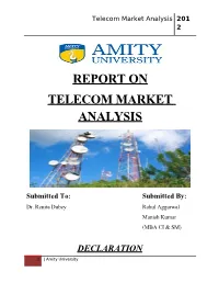 Telecom Market Analysis 201 2