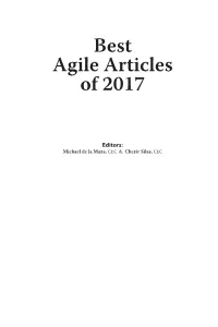 Best Agile Articles of 2017