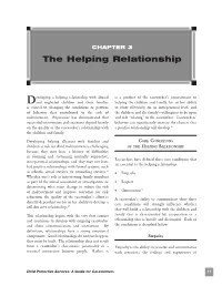 Developing a Helping Relationship with Abused