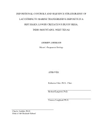 Depositional Controls and Sequence Stratigraphy of Lacustrine to Marine