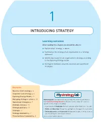 Introducing Strategy