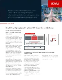 Break Down Operations-Data Silos with Edge Connect Software