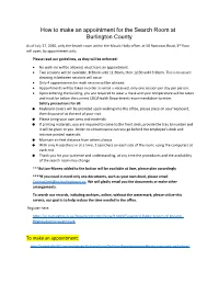How to Make an Appointment for the Search Room at the County Clerk