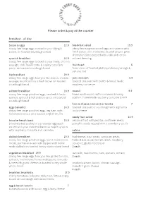 Please Order & Pay at the Counter