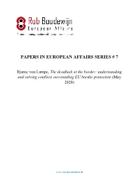 Papers in European Affairs Series # 7