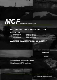 TAU Industries' Prospecting Applications