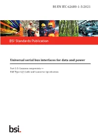 Bs En Iec 62680‑1‑3:2021