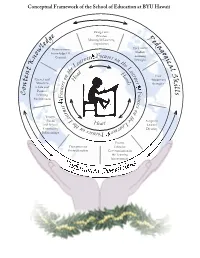 Conceptual Framework of the School of Education at BYU Hawaii