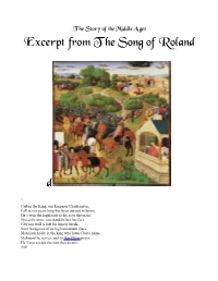 Excerpt from the Song of Roland D