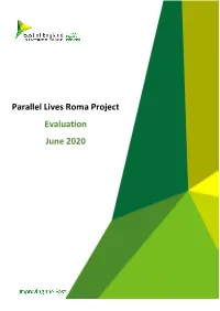 Parallel Lives Roma Project Evaluation June 2020