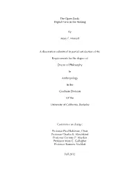 The Open Book: Digital Form in the Making