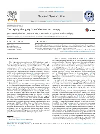 The Rapidly Changing Face of Electron Microscopy
