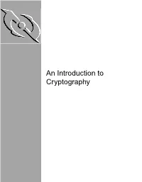 An Introduction to Cryptography Copyright © 1990–2000 Network Associates, Inc