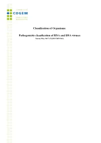 Classification of Organisms