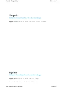 Mjolnir Sleipnir