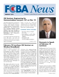 Fcba News FEB 05