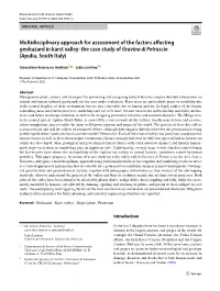 Multidisciplinary Approach for Assessment of the Factors Affecting