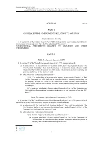 The Transport Act 2000 (Consequential Amendments) Order 2001 No