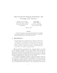 Zeno Paradox for Bohmian Trajectories: the Unfolding of the Metatron