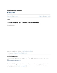 Optimal Dynamic Soaring for Full Size Sailplanes